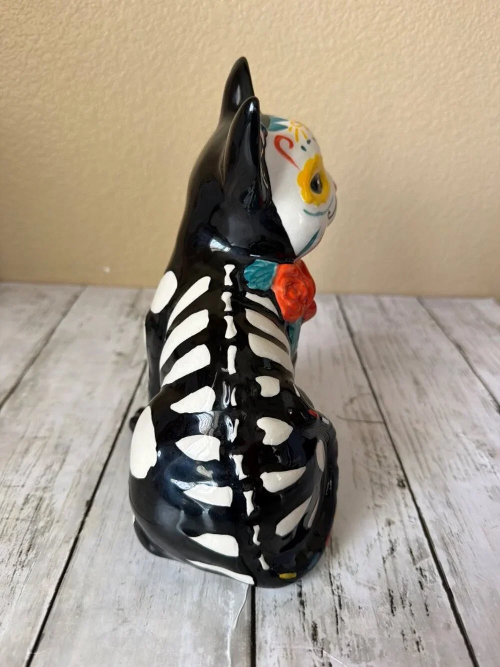 Blue Sky Clayworks Roxy Cat Figurine 2020 Dia de los Muertos Halloween 8.5